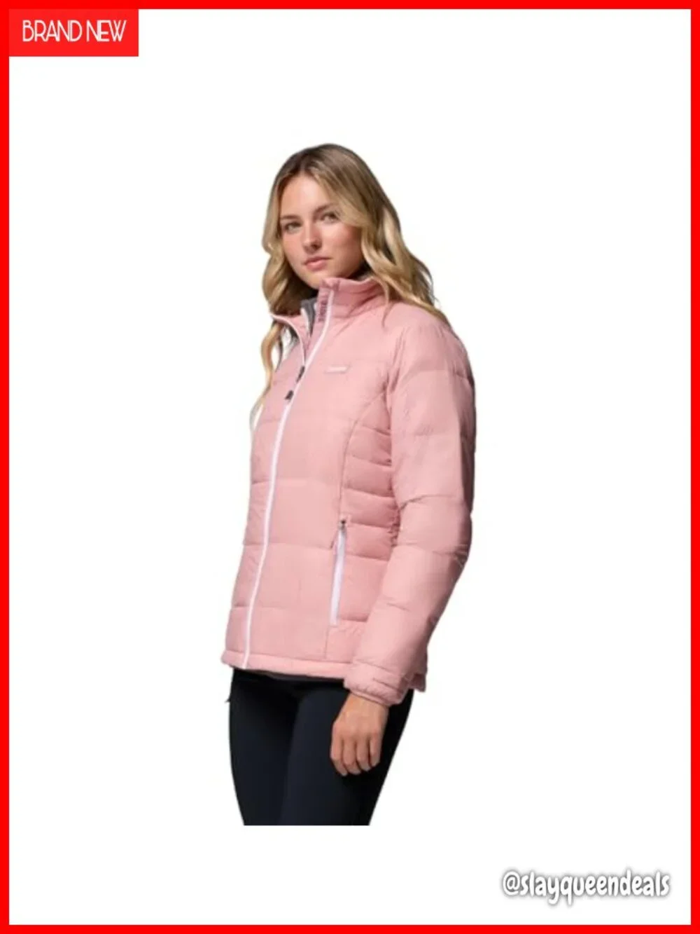 Women's Down Jacket with Omni-Heat Omni-Shield Turbodown 590 Fill Power